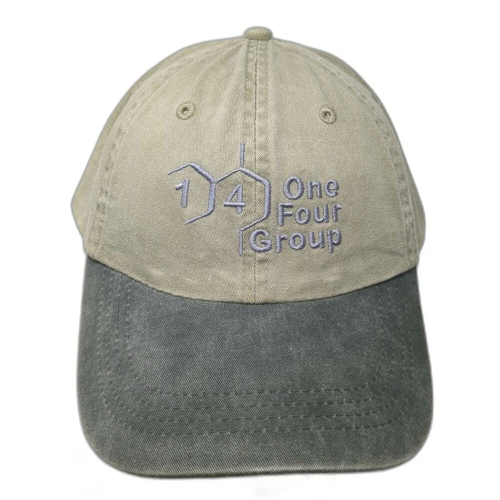 Port & Company Baseball Cap Green One Size One Four Group Slideback Cotton Hat
